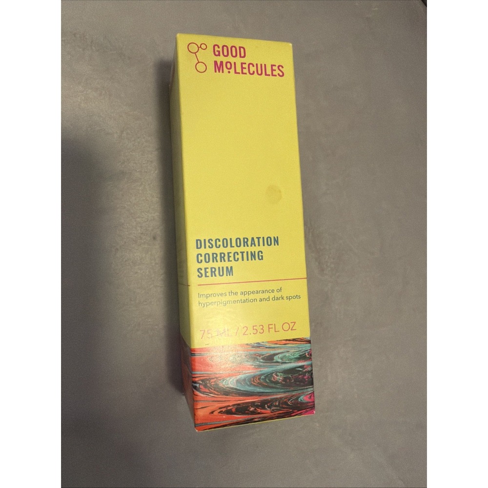 Good Molecules Discoloration Correcting Serum 75ml - 2.53 Fl Oz NEW